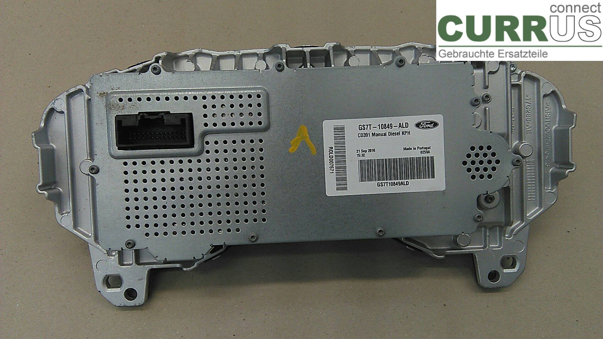 Instrument cluster / comb GS7T-10849-ALD 2.0TDCI
