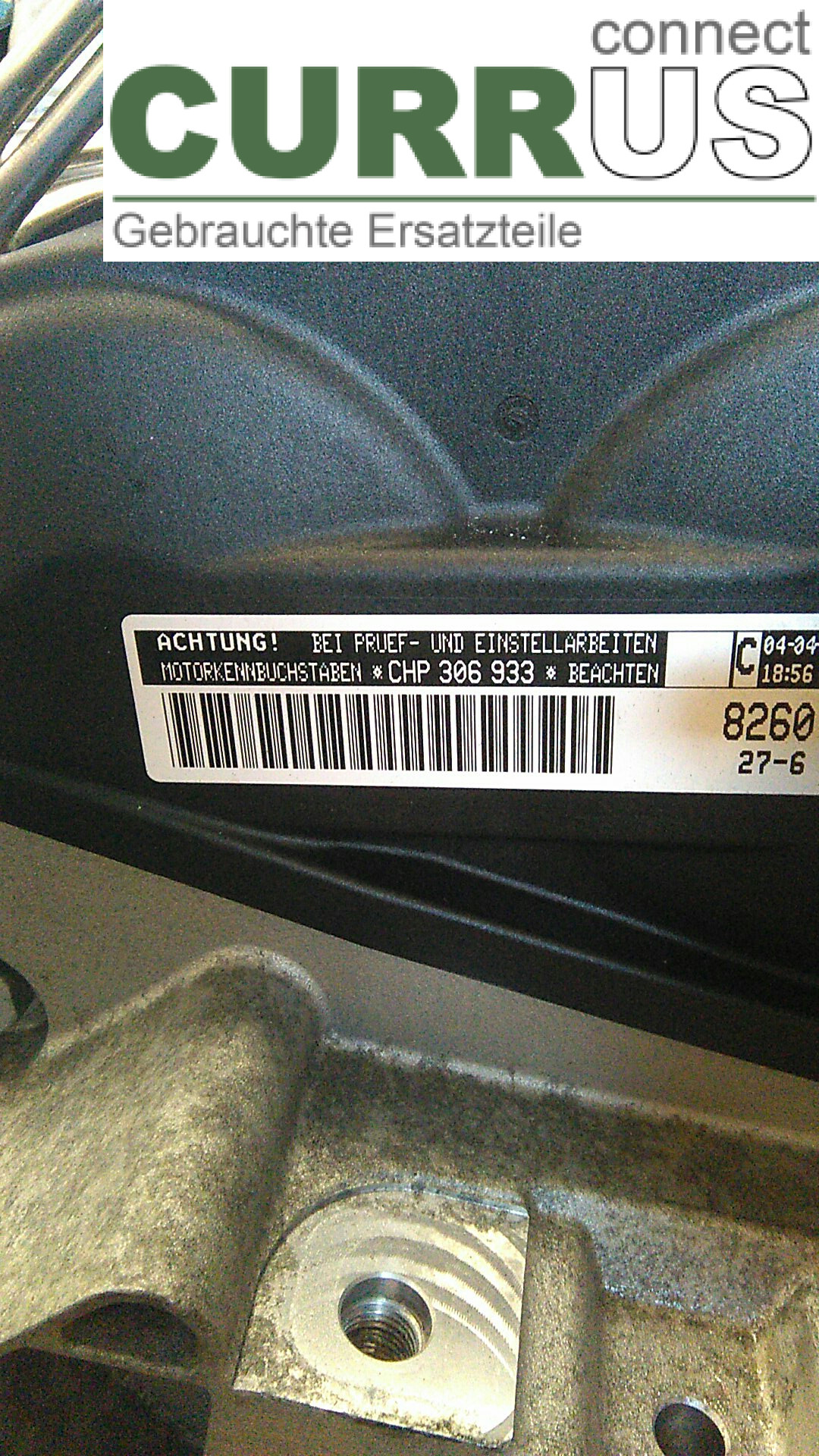  Engine 04E100033B 1.4TSI