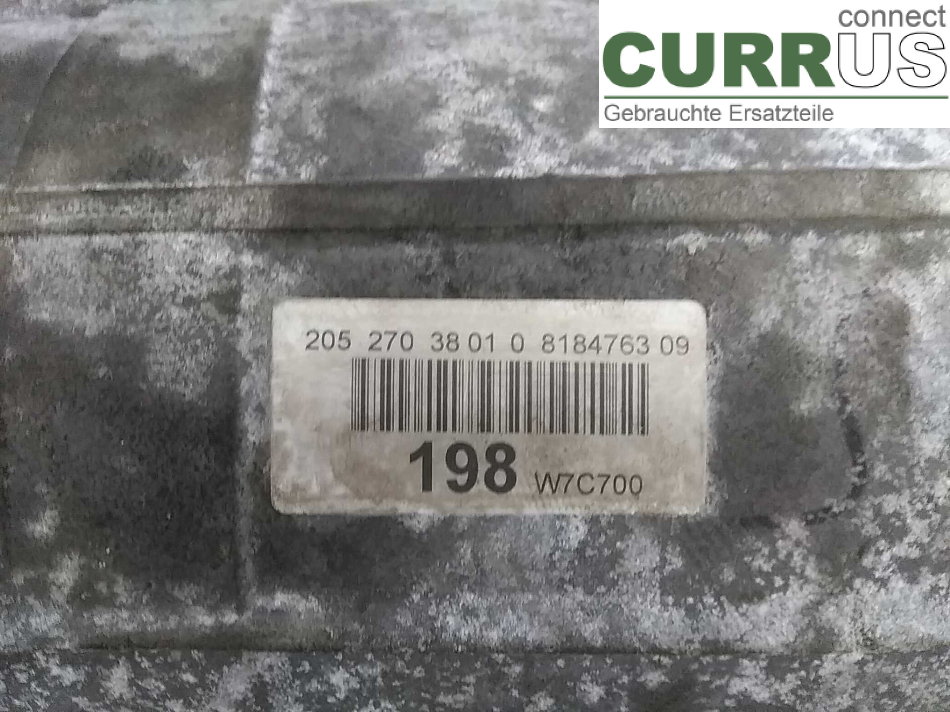  Gearbox (Automatic) A2052703901/722993 1.6CDI4