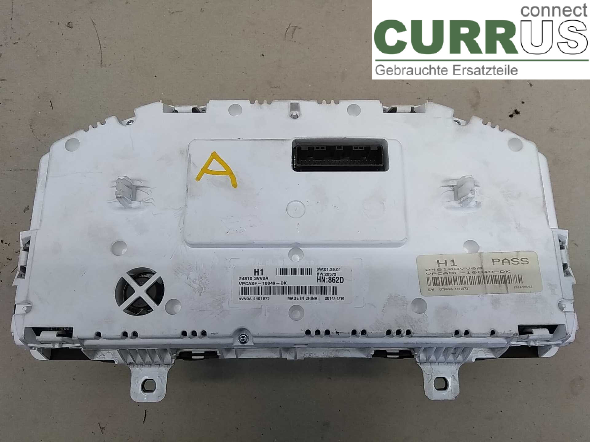 Instrument cluster / comb 248103VV0A 1.2EDC4