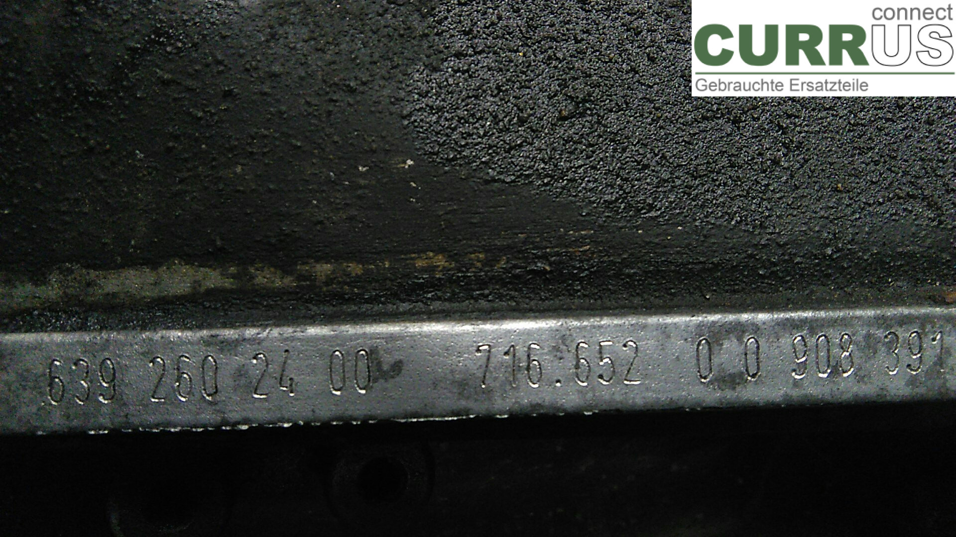  Gearbox (6-speed) A6392602400 2.2CDI4
