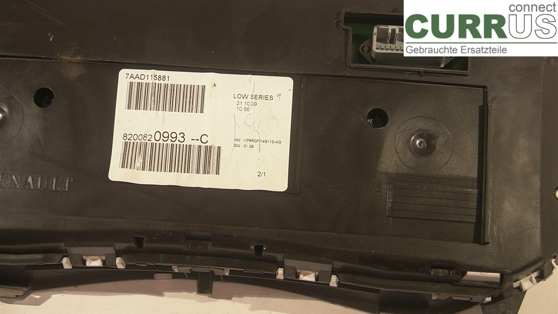  Instrument cluster / comb 8200820993--C 1.2EK4