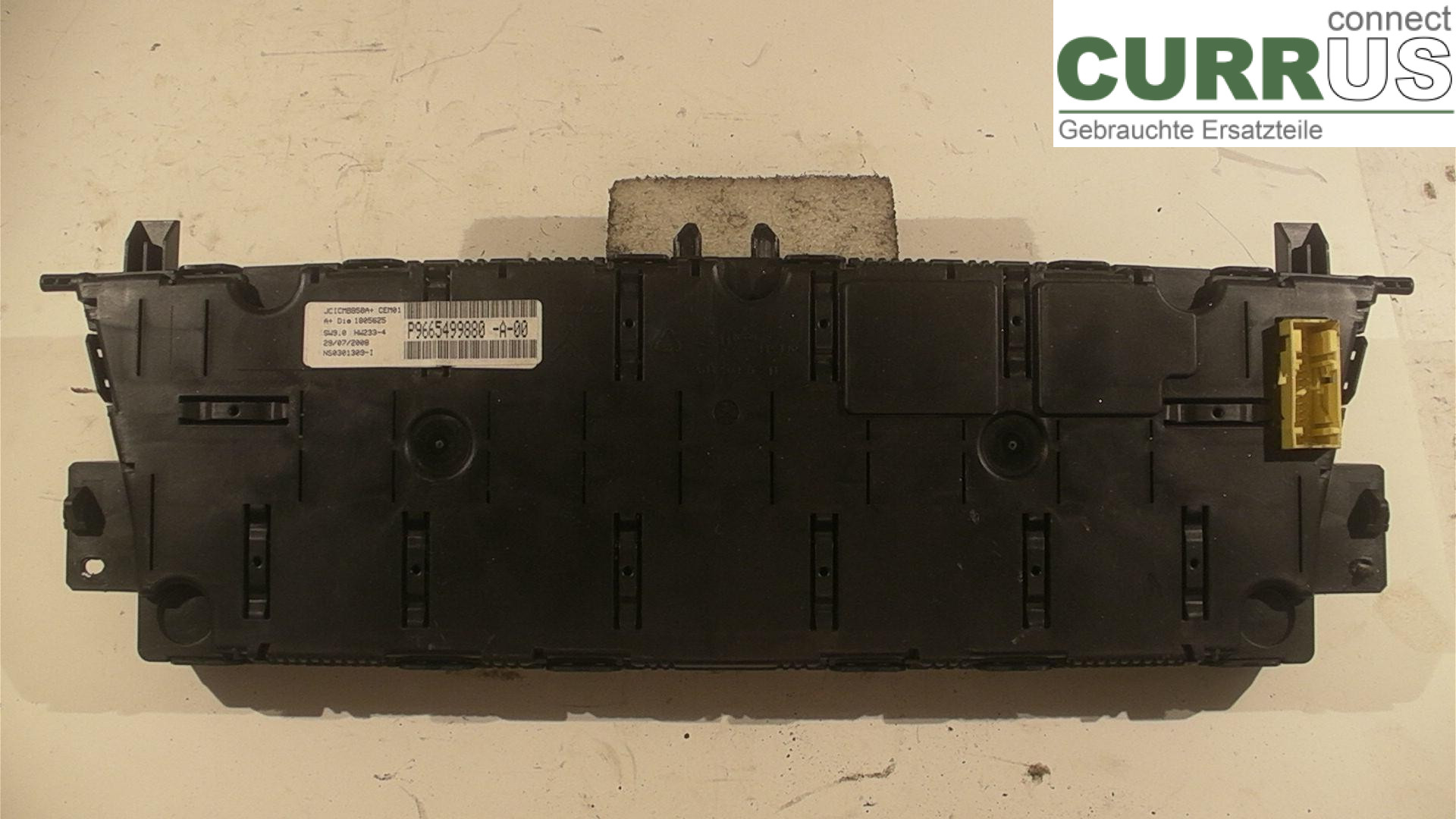  Instrument cluster / comb 9665499880-A-00 1.6HDI