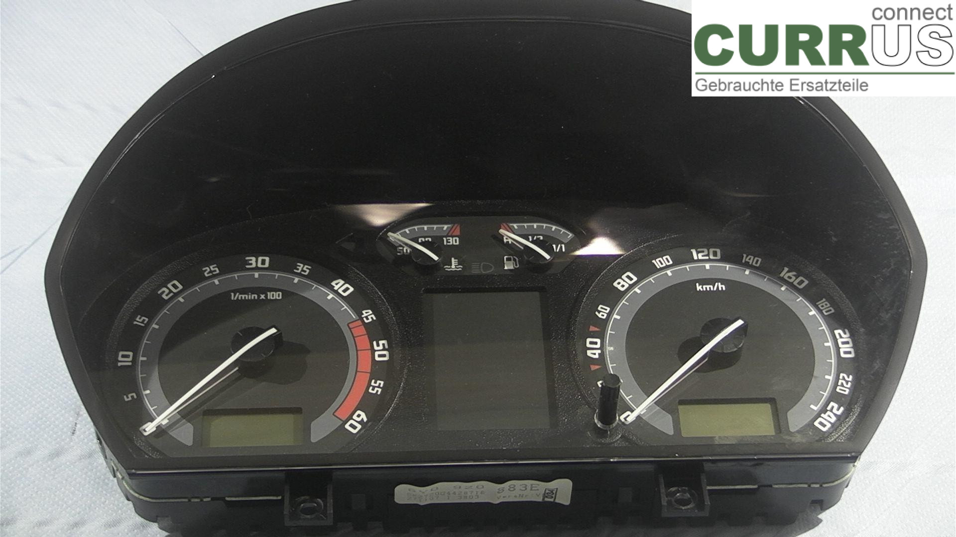  Instrument cluster / comb 6Y0920883E 1.4TDI