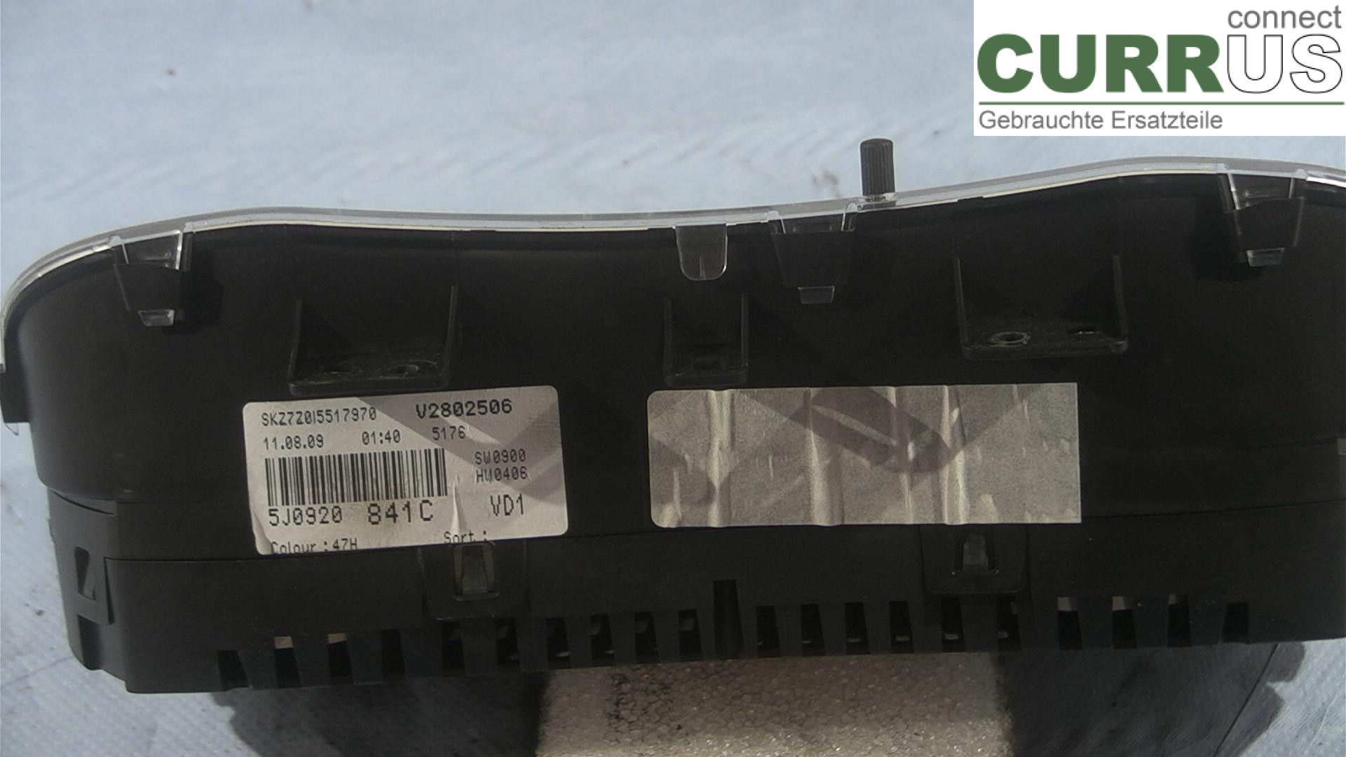  Instrument cluster / comb 5J0920841C 1.4TDI