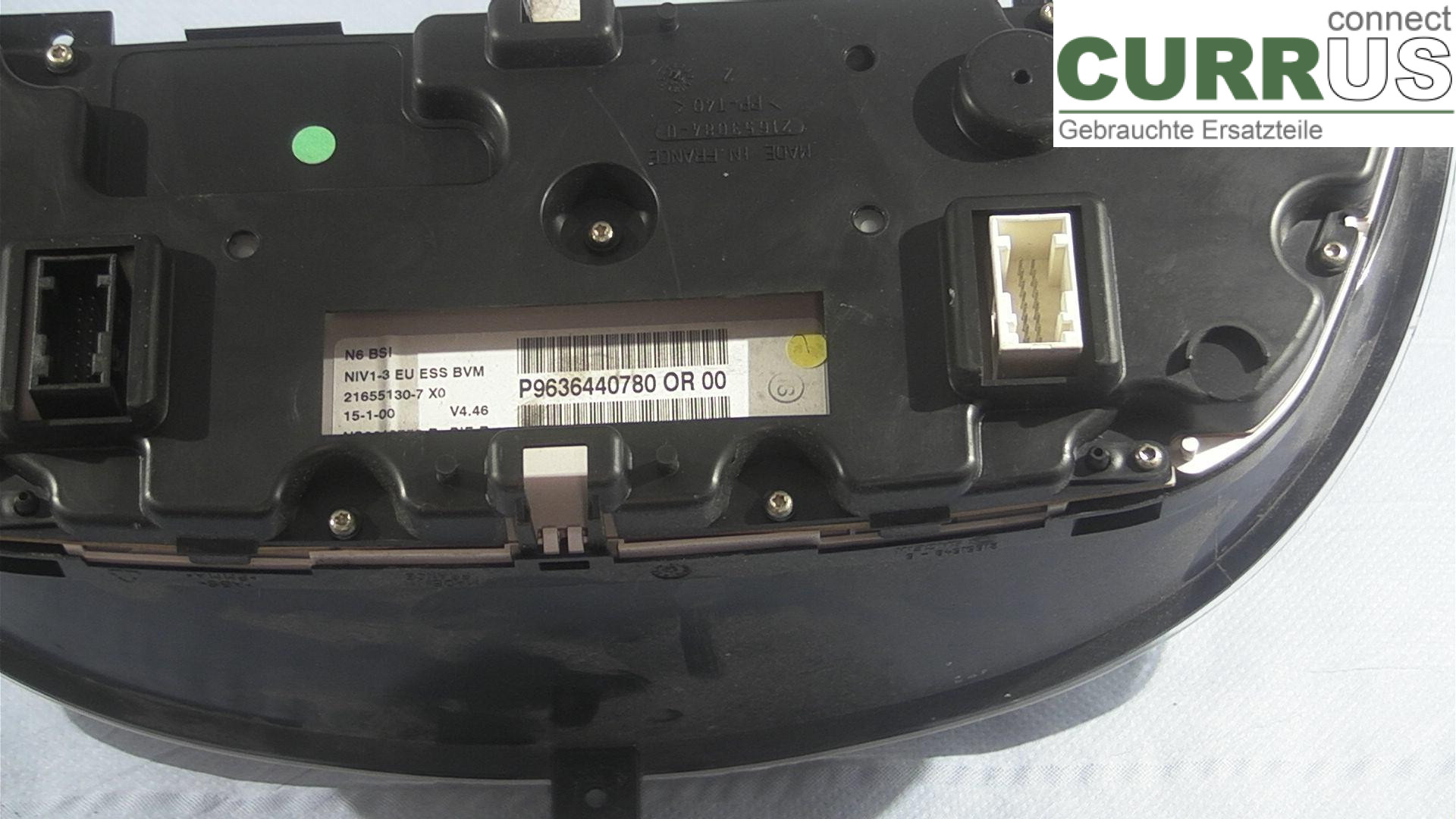  Instrument cluster / comb 9636440780 1.6CK