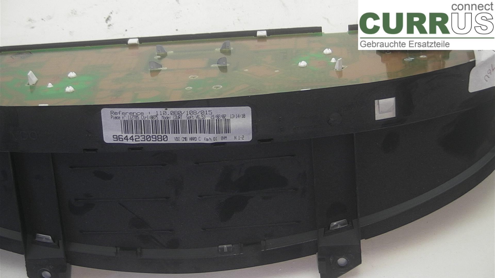  Instrument cluster / comb 9644230980 2.0HDI