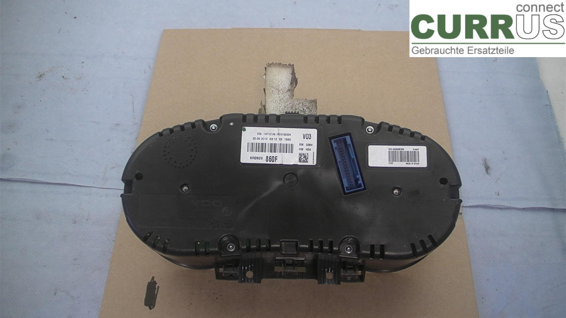  Instrument cluster / comb 6R0920860F 1.4EK4