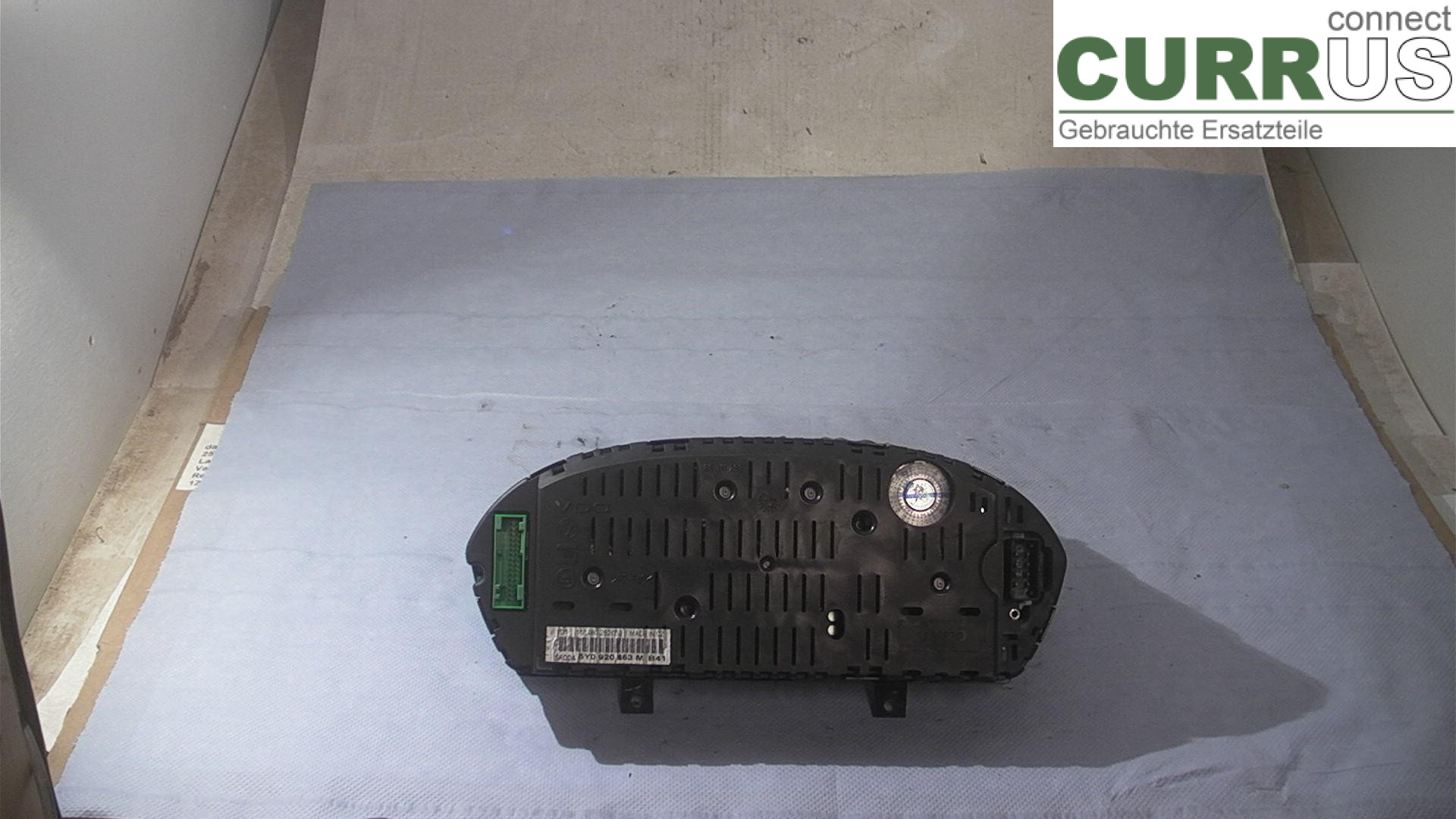  Instrument cluster / comb 6Y0920863M 1.2EK
