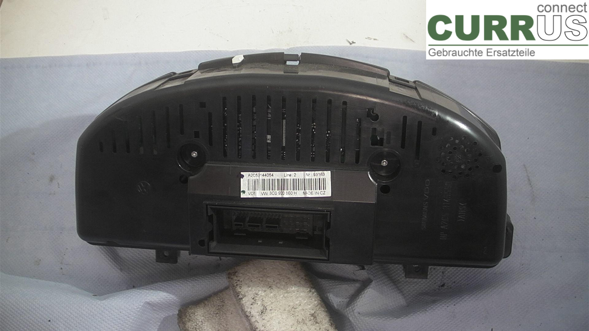  Instrument cluster / comb 3C0920860H 1.9TDI