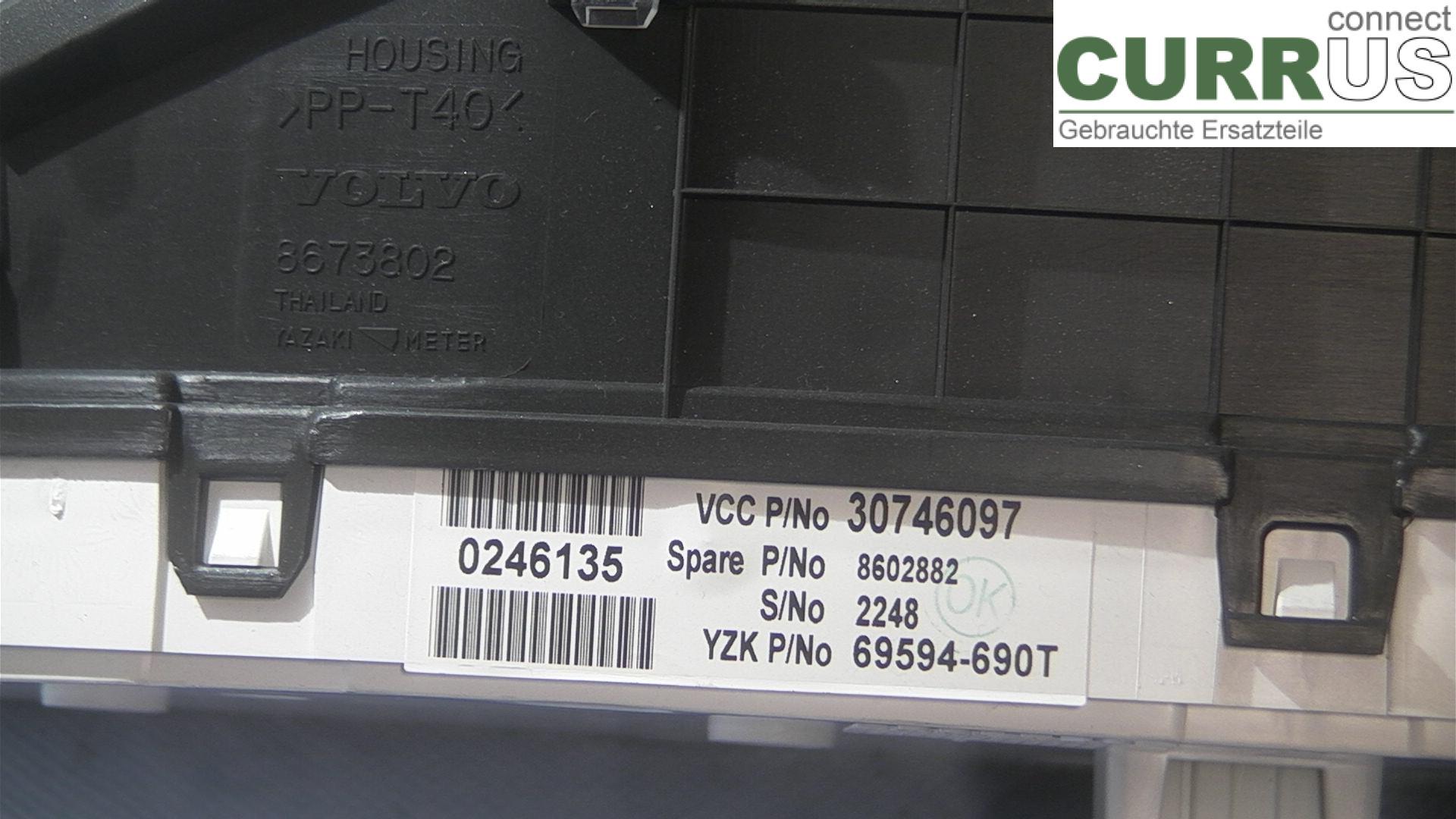  Instrument cluster / comb 30746097 2.4EK4