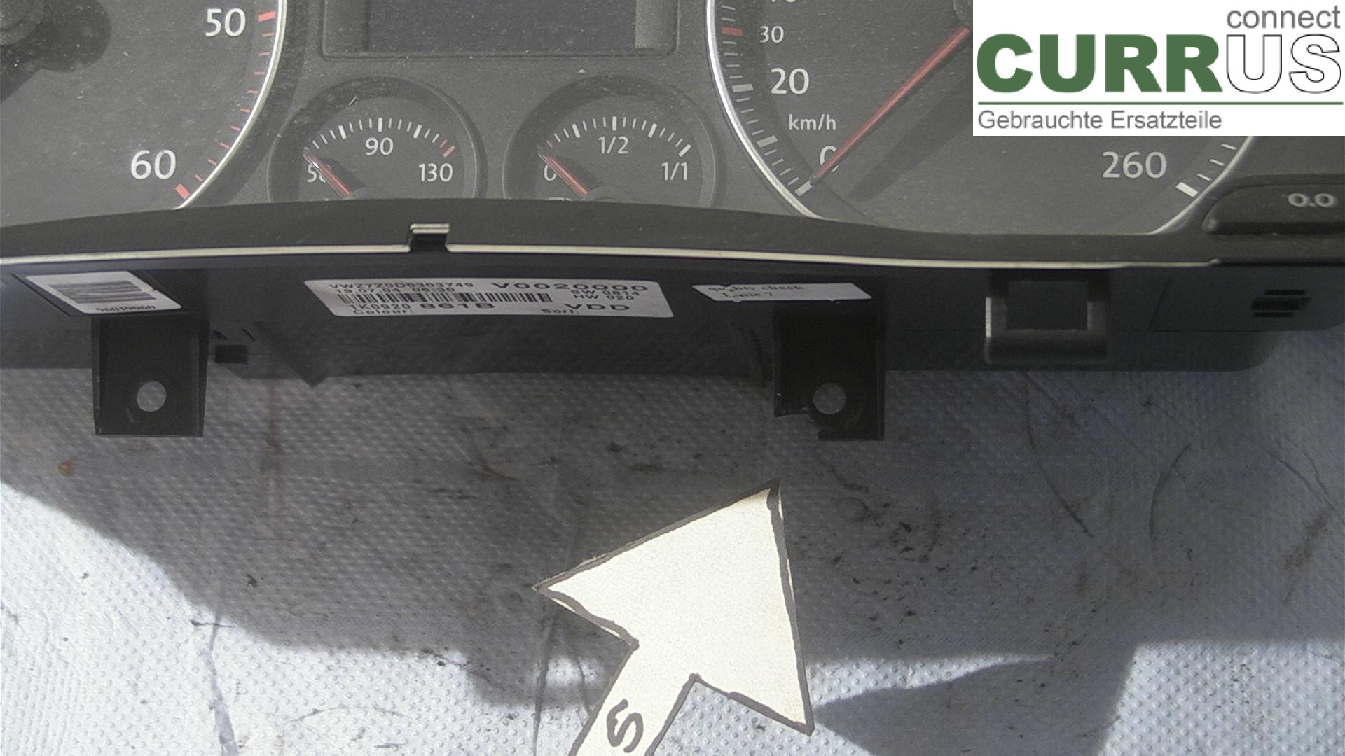  Instrument cluster / comb 1K0920061B 2.0TDI