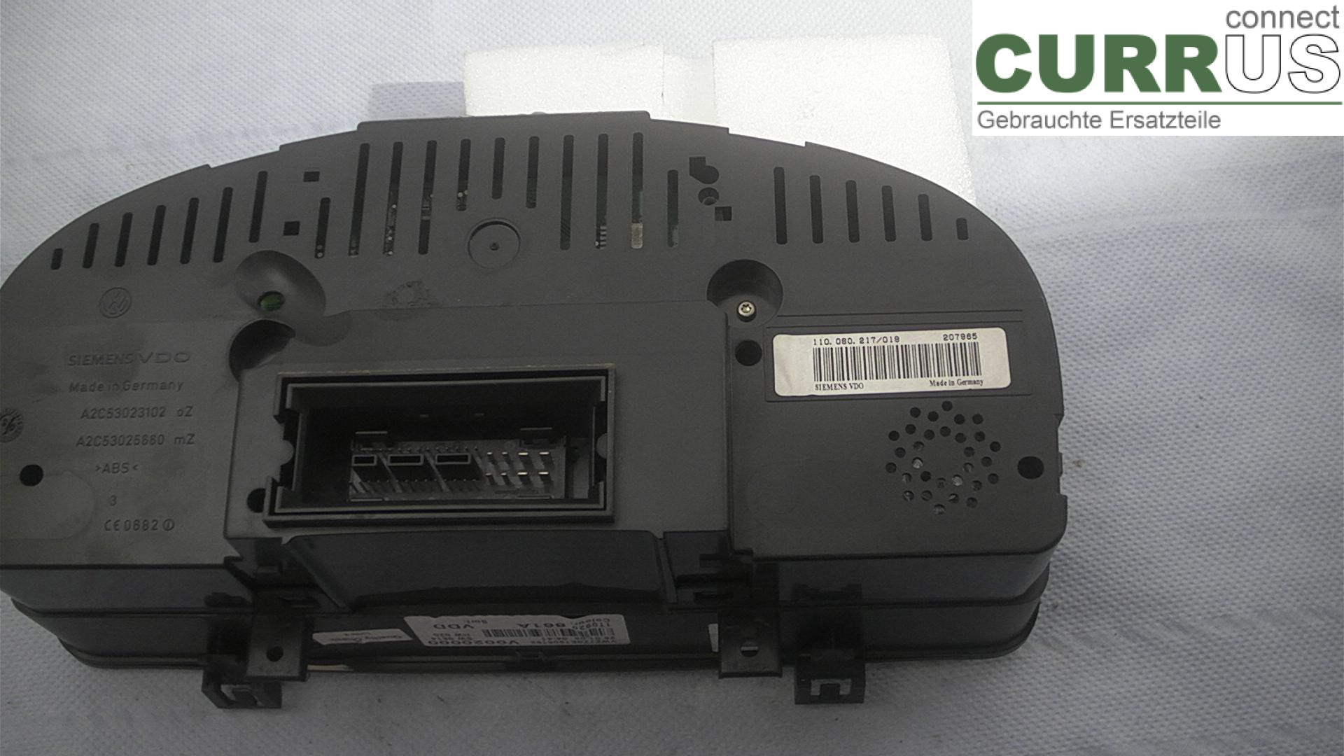  Instrument cluster / comb 1T0920861A 2.0TDI