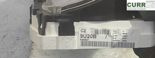  Instrument cluster / comb 9U20B 1.6EK4