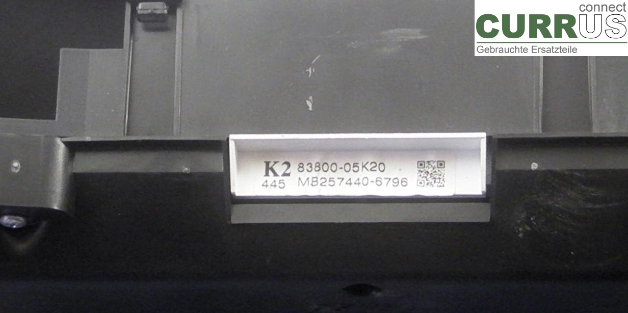  Zestaw wskaźników / liczników 83800-05K20 2.2D4D