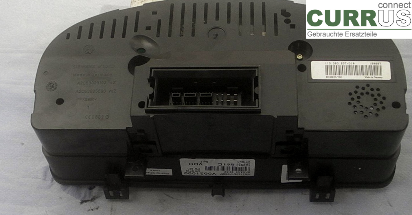  Bloc instruments / combiné 2K0920841C 1.9TDI