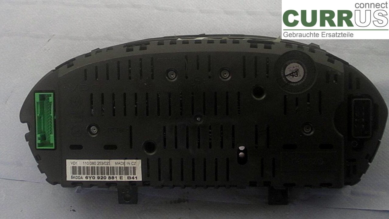  Bloc instruments / combiné 6Y0920881E 1.4TDI