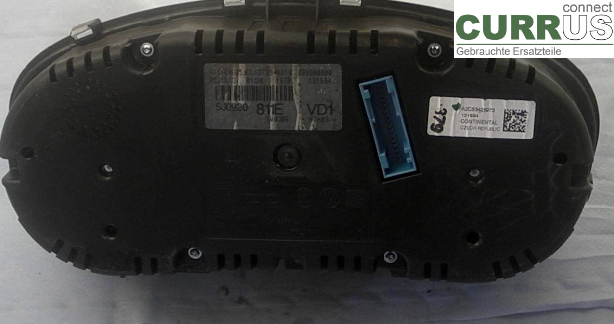  Instrument cluster / comb 5J0920811E 1.2TEK4