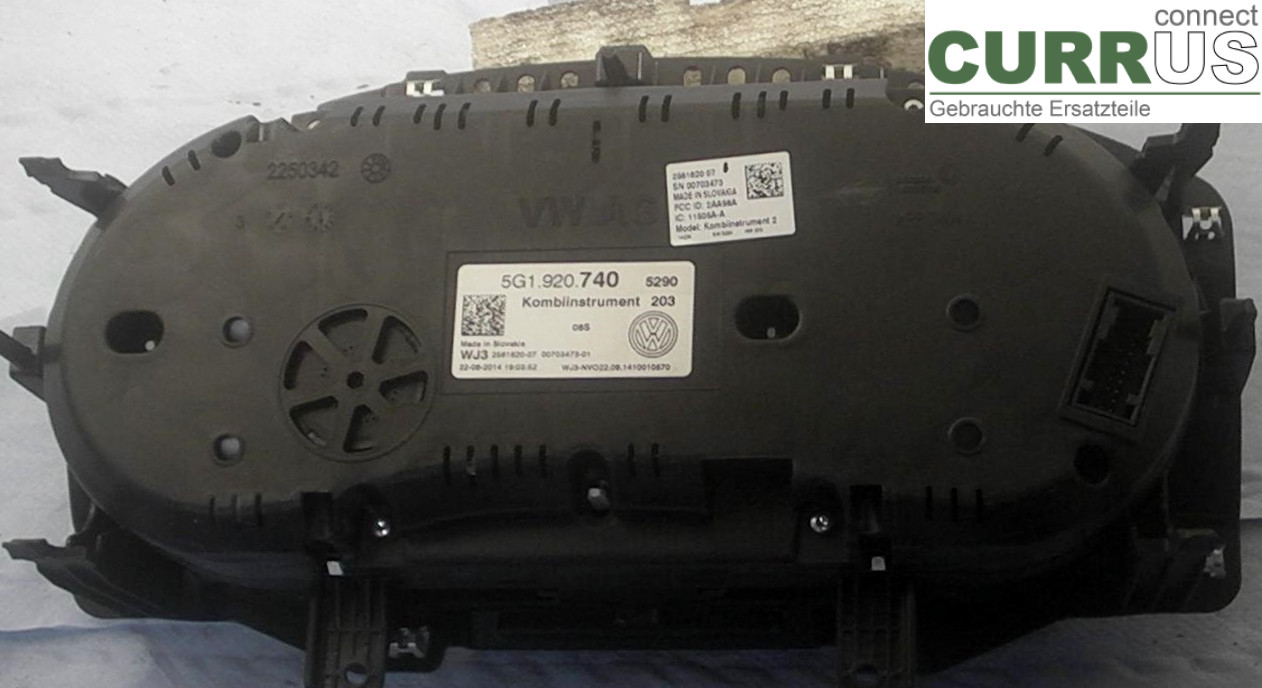  Instrument cluster / comb 5G1920740 1.4TEK4