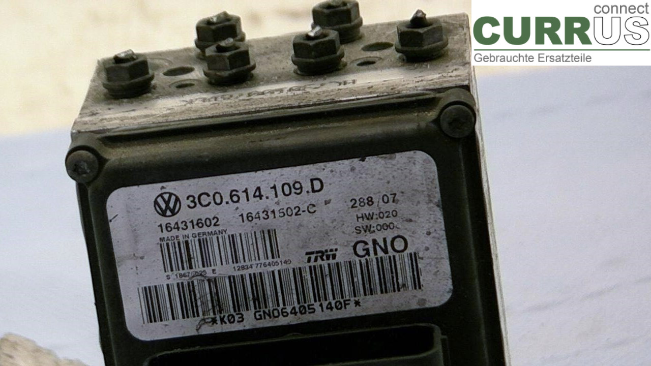  ABS Hydraulic unit 3C0614109D 2.0TDI