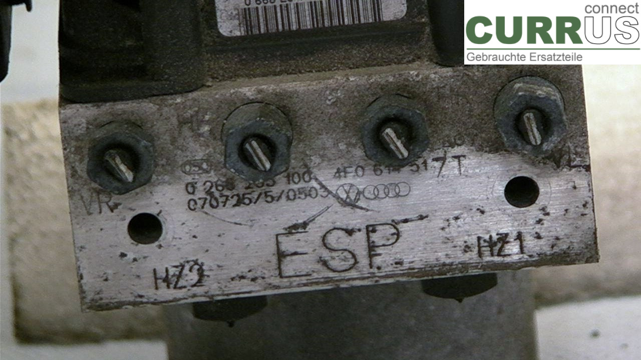  ABS Hydraulic unit 4F0910517AC/ESP 2.8EKV6