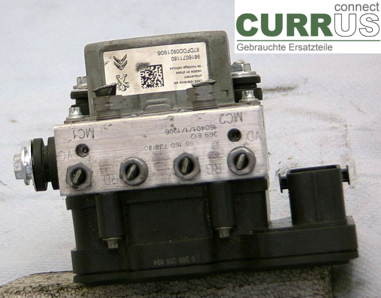  ABS Hydraulic unit 0265956062 1.6HDI