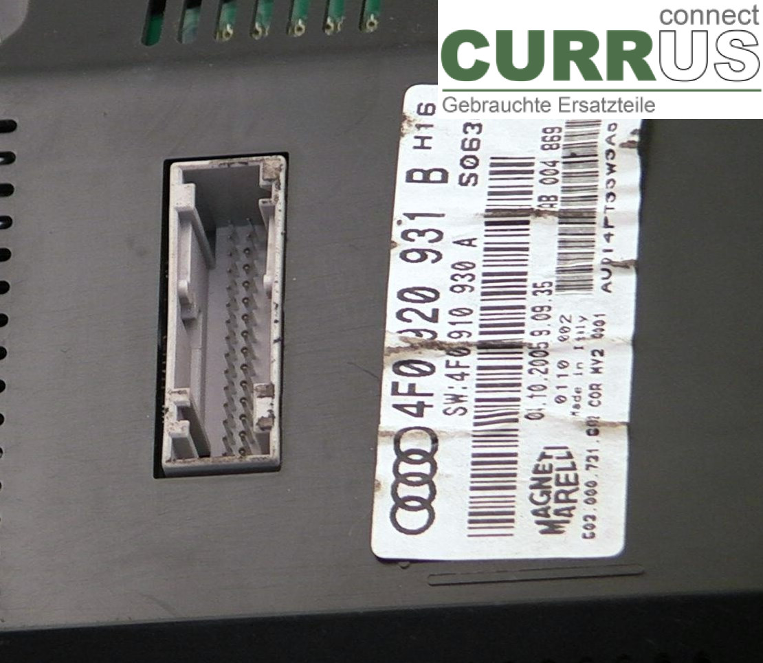  Instrument cluster / comb 4F0920931B 2.7TDI