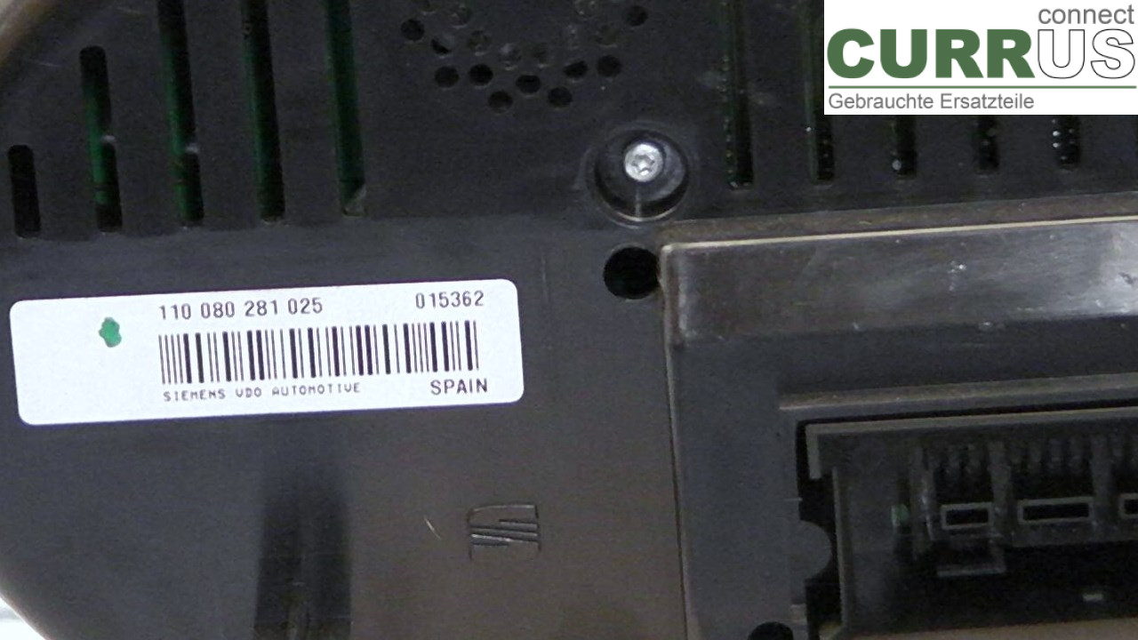  Instrument cluster / comb HVID/FR  2.0TEK4