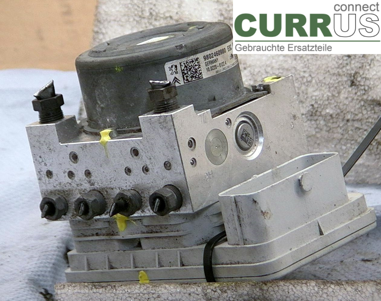 ABS hydraulisk enhed 9802460980/ESC 1.6HDI
