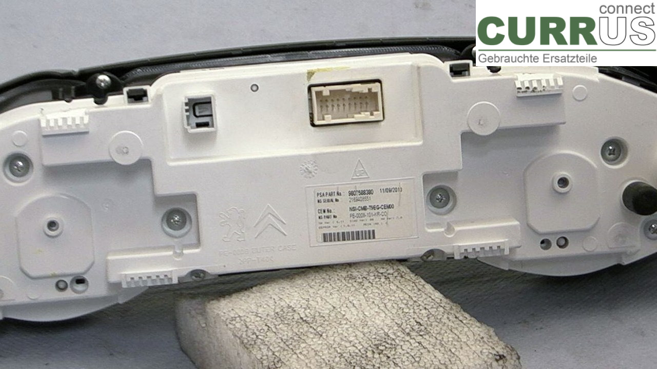  Instrument cluster / comb 9807588380 1.6TEK4