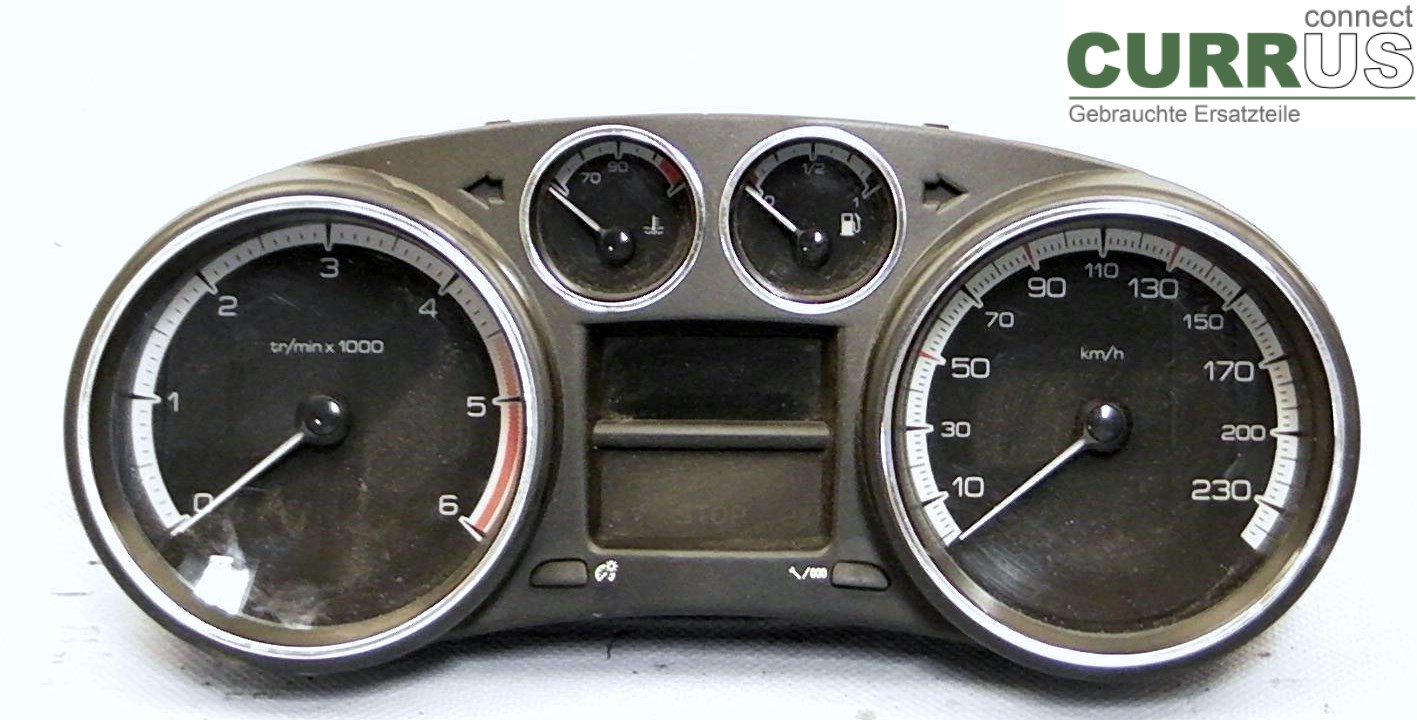  Bloc instruments / combiné 9665107480 1.6HDI