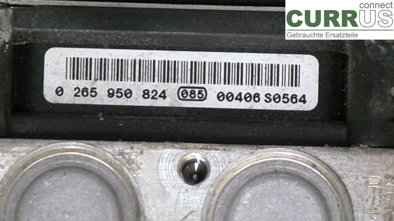  ABS Hydraulic unit 0265950824 2.0D4D