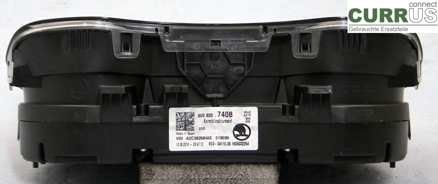  Instrument cluster / comb 6V0920740B 1.2TEK4