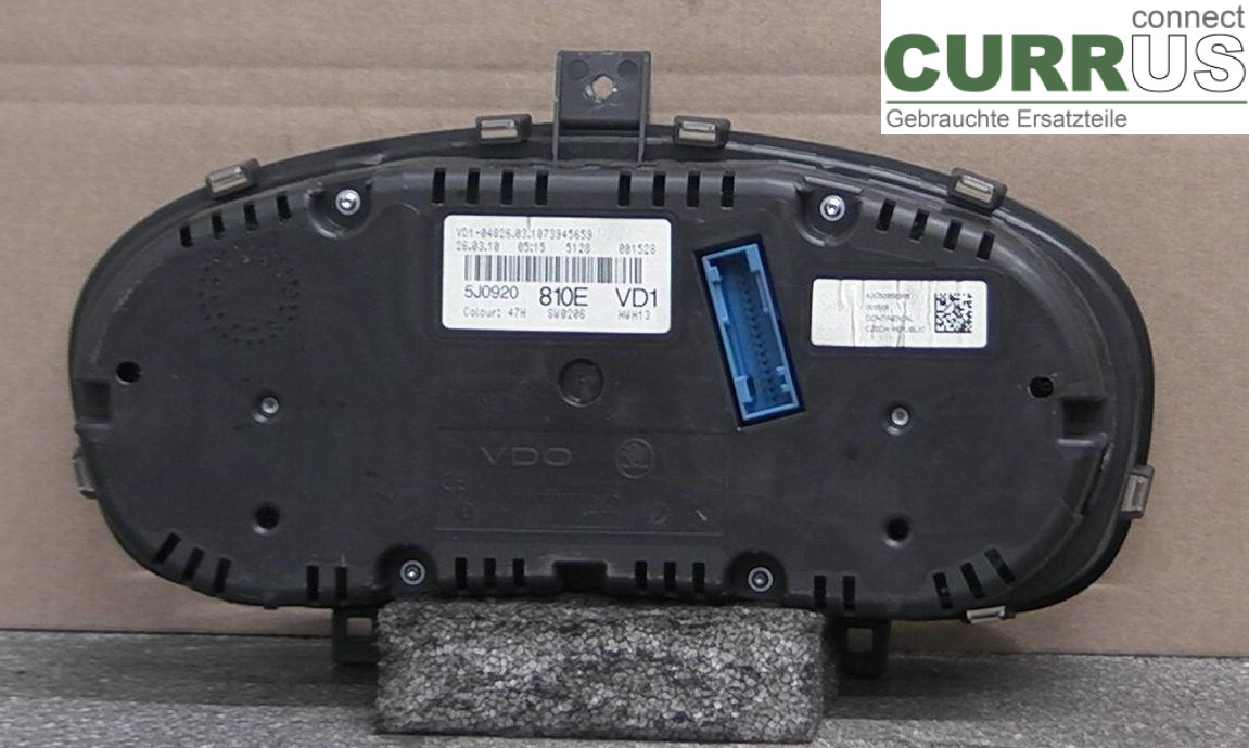  Instrument cluster / comb 5J0920810E 1.2EK