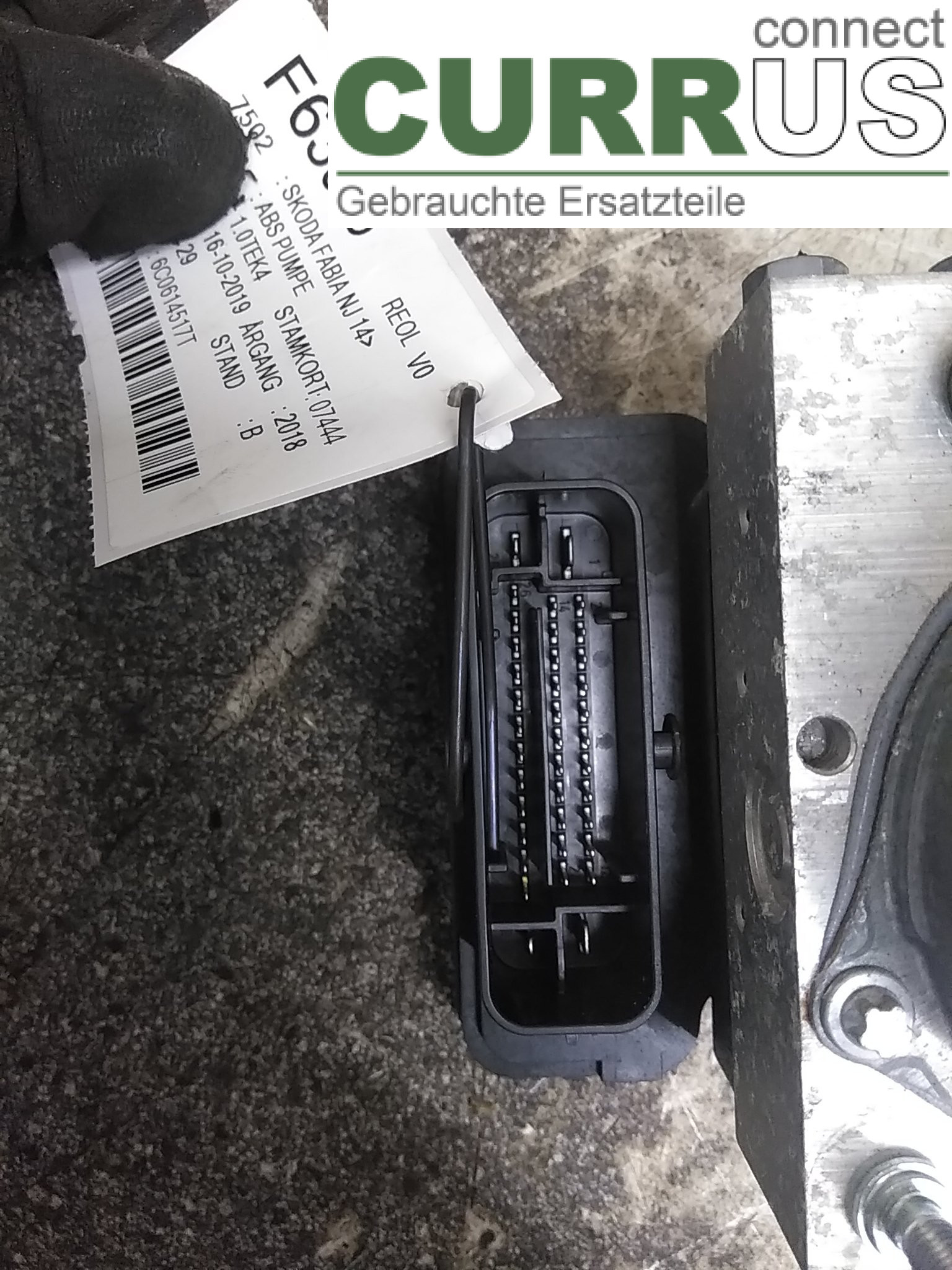  ABS Hydraulic unit 6C0614517T 1.0TEK4