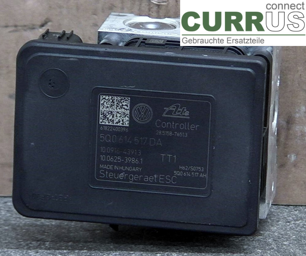 ABS Hydraulic unit 5Q0614517DA 1.4TEK4