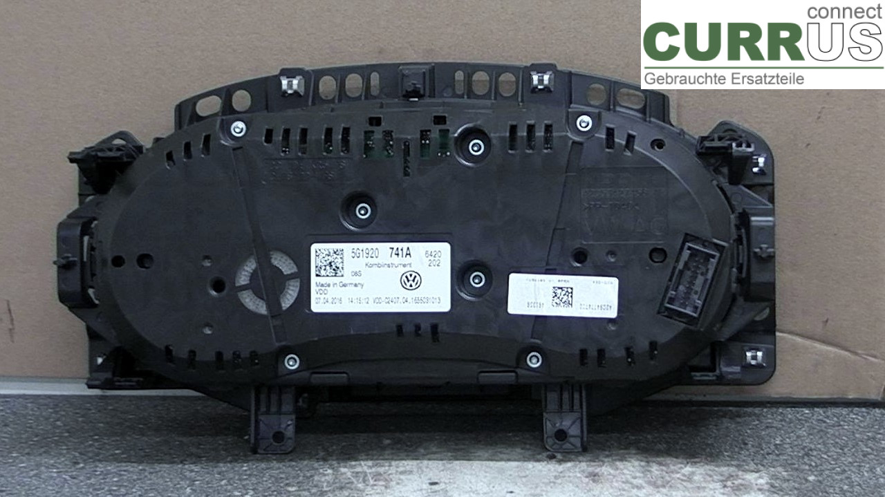  Instrument cluster / comb 5G1920741A 1.6TDI