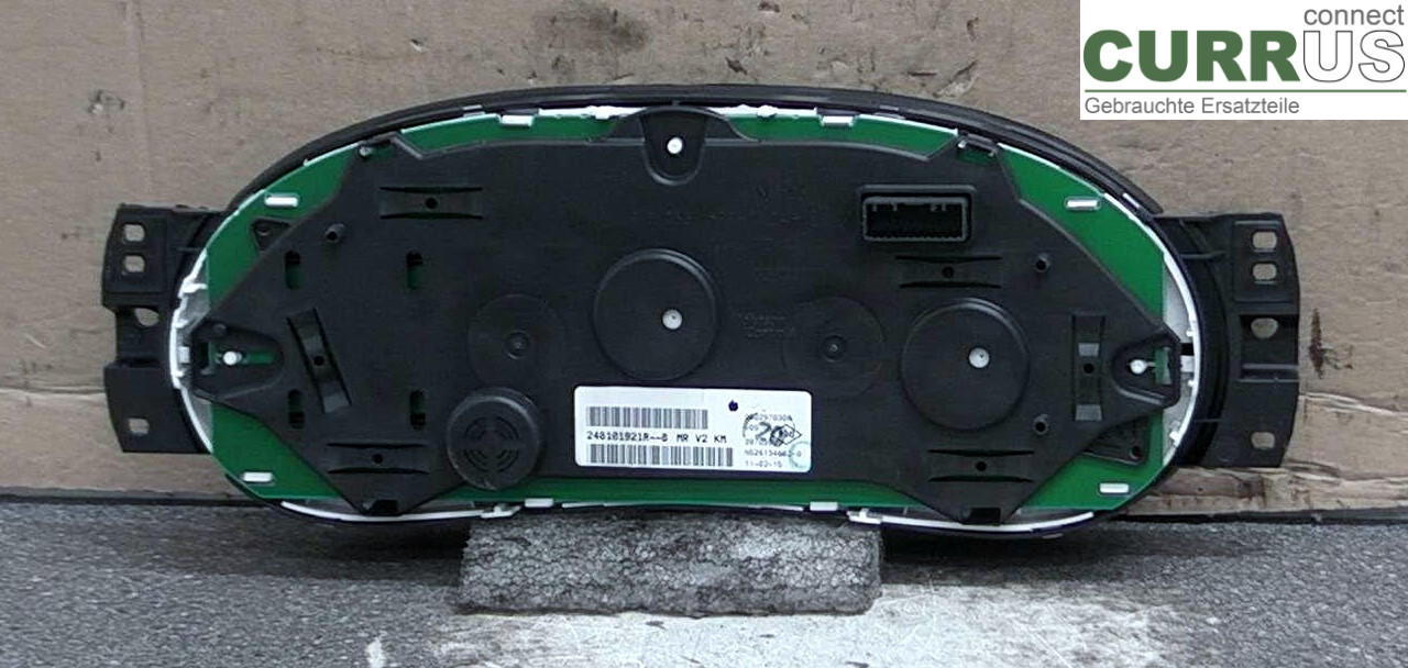  Bloc instruments / combiné 248101921R-B 1.5DCI