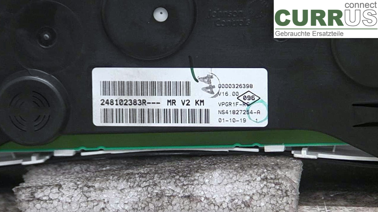  Instrument cluster / comb 248102383R 0.9TCE