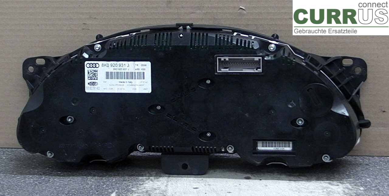  Instrument cluster / comb 8K0920931J 3.0TDI