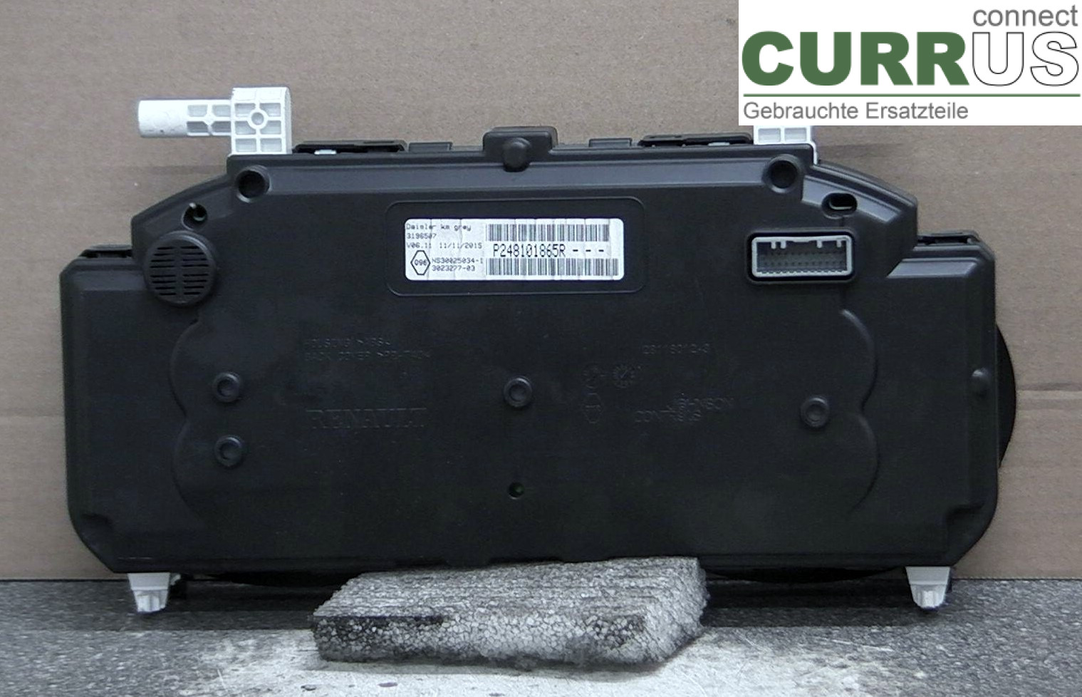  Bloc instruments / combiné P248101865R 1.5CDI
