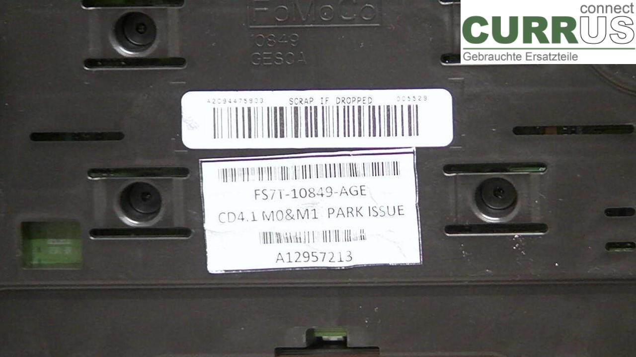  Instrumentenkombination FS7T-10849-AGE 2.0TDCI