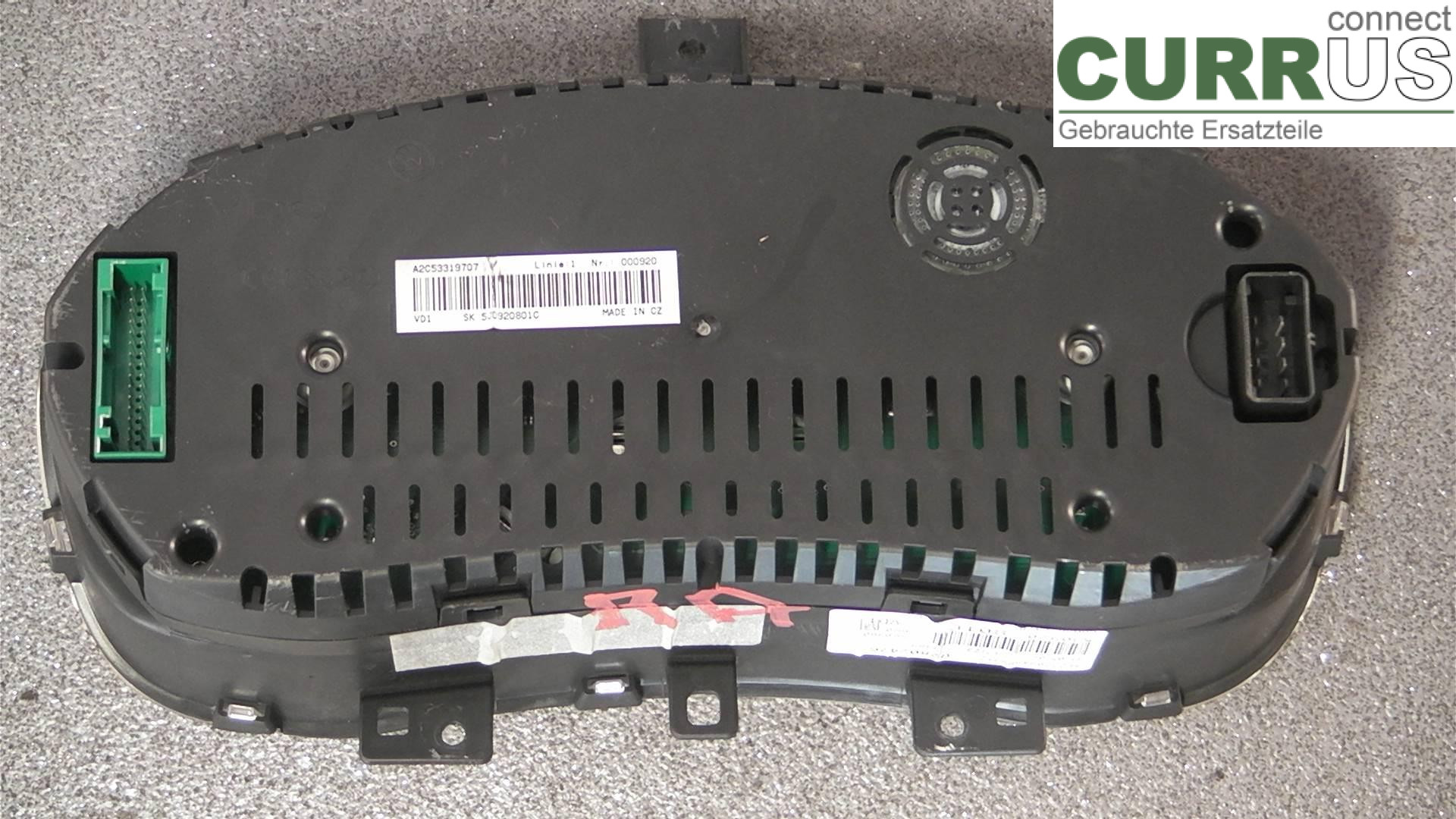  Instrument cluster / comb 5J0920801C 1.4TDI