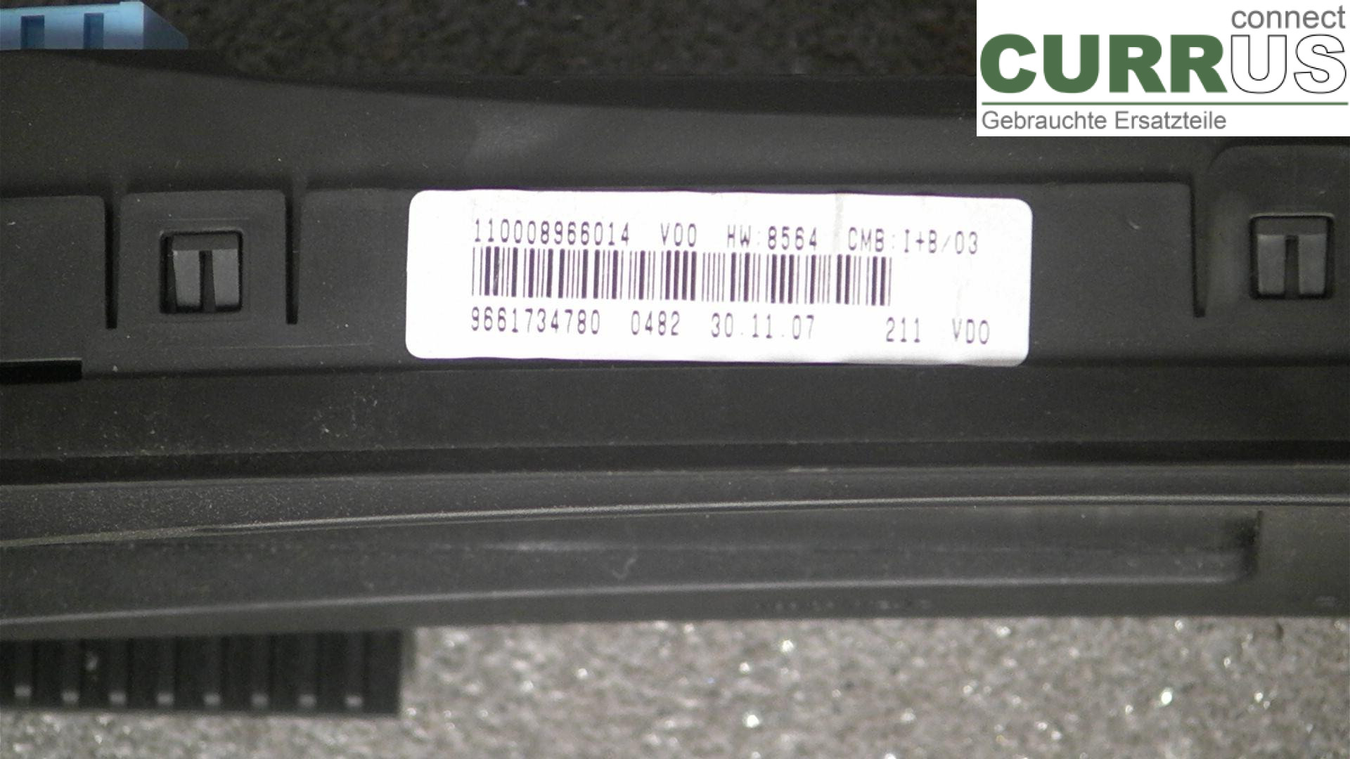  Instrument cluster / comb 9661734780/ 1.6HDI