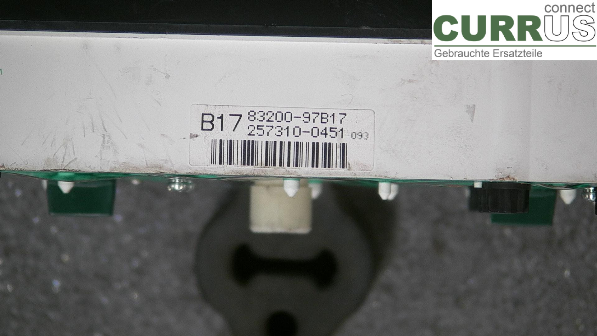  Instrument cluster / comb 83200-97B17 1.0EK