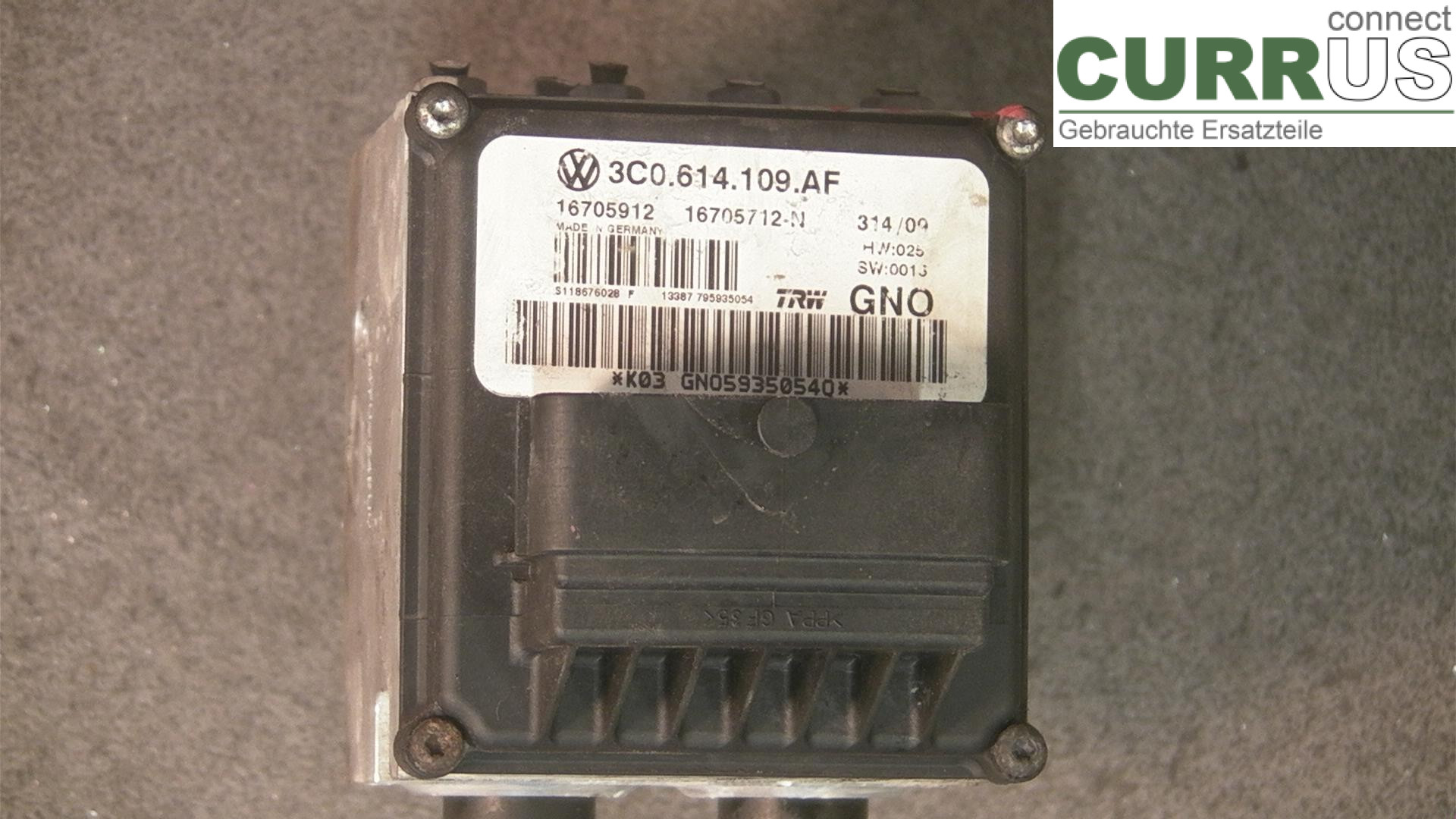  ABS Hydraulic unit 3C0614109AF 2.0TDI