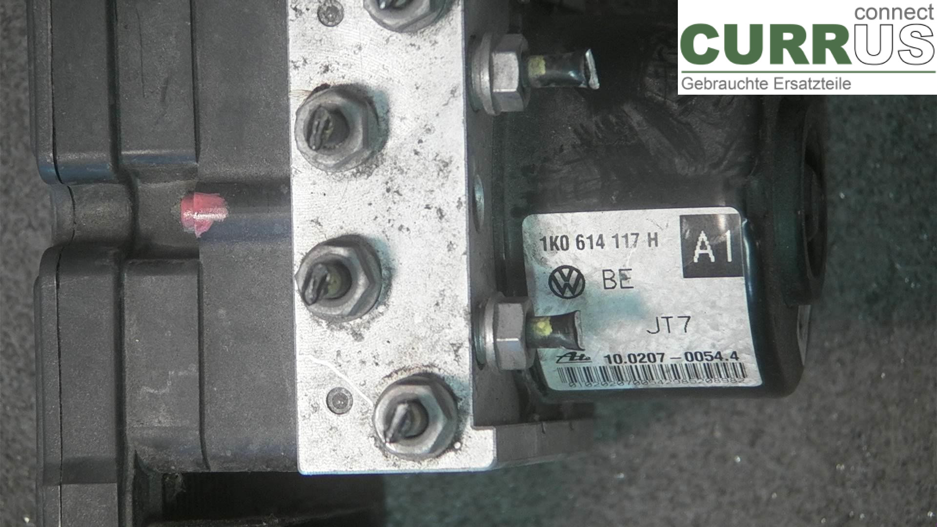  ABS hydraulisk enhed 1K0614117H A1 BE / 1K0907379P 1.9TDI