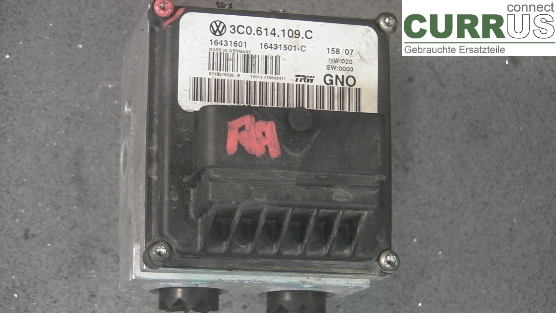 ABS Hydraulic unit 3C0614109C / 16431601 16431501-C 2.0TDI