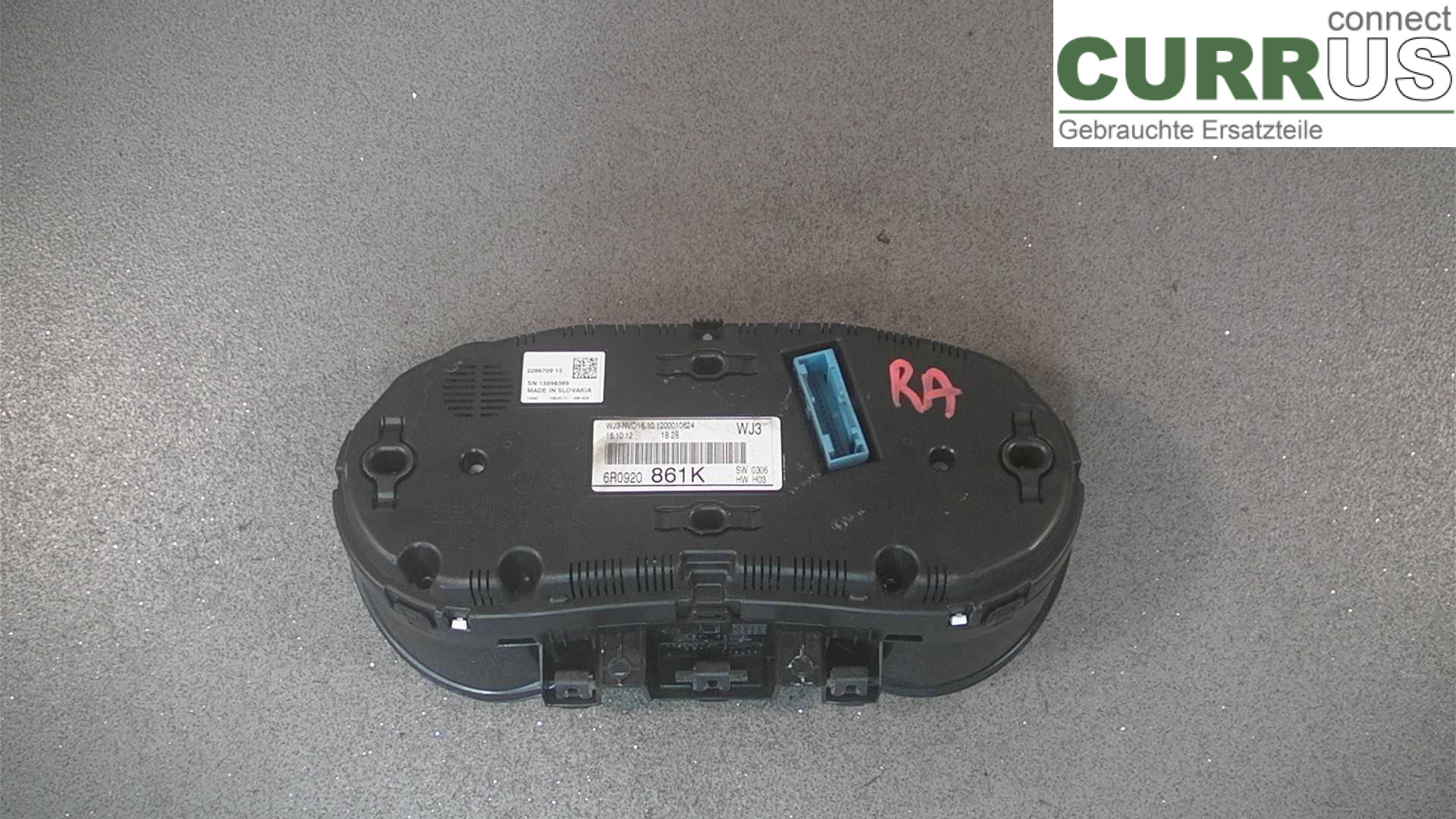 Instrument cluster / comb 6R0920861K 1.6TDI