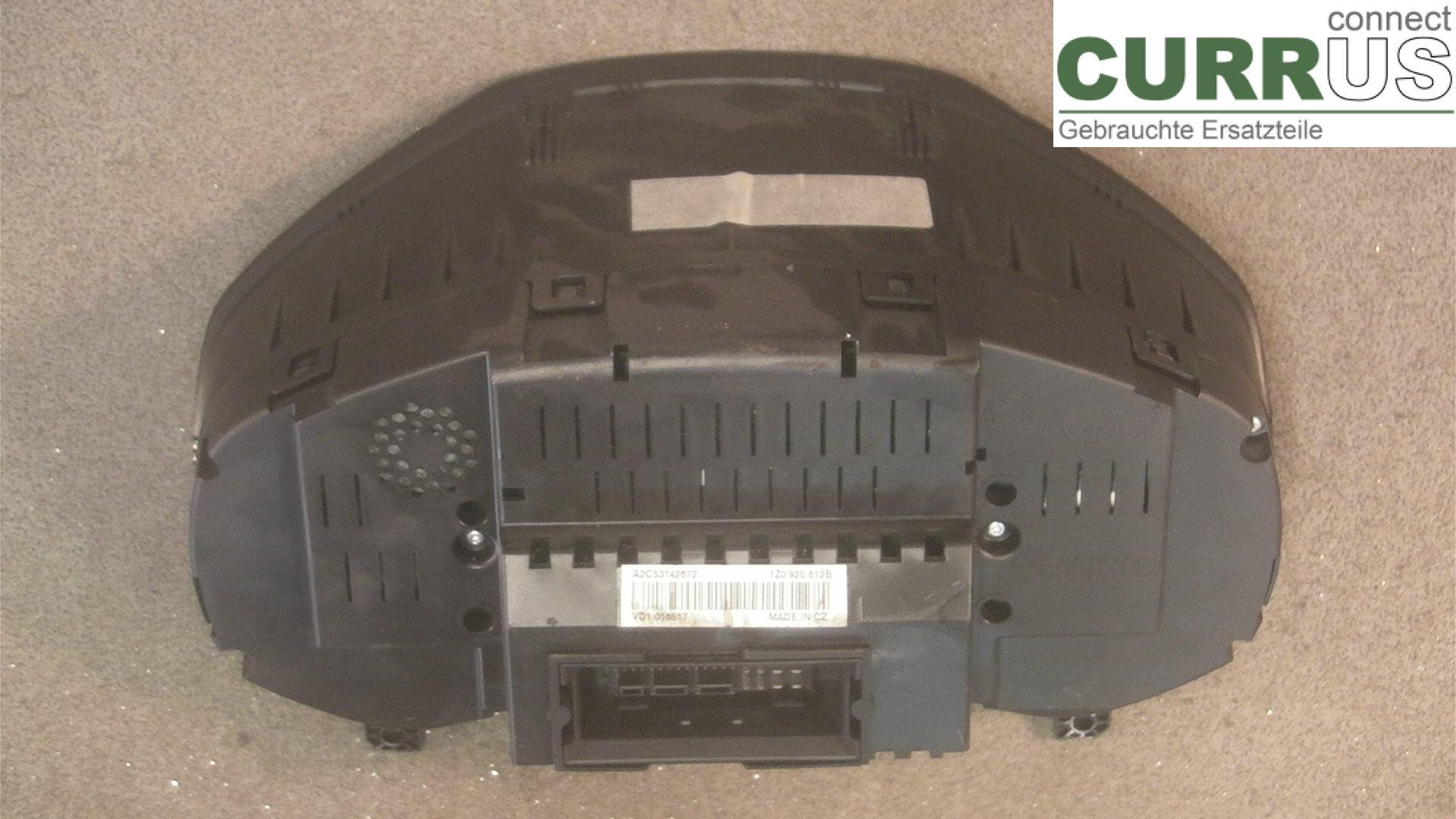  Instrument cluster / comb  1.6FSI